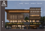 UI Sistem Informasi CVSattva 