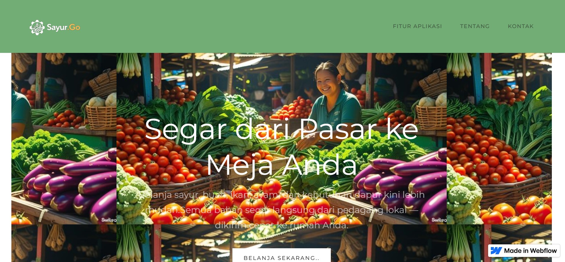 Sayur.go - Web Development